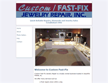 Tablet Screenshot of customfastfix.com